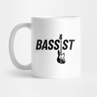 Bassist J-Style Bass Guitar Light Theme Mug